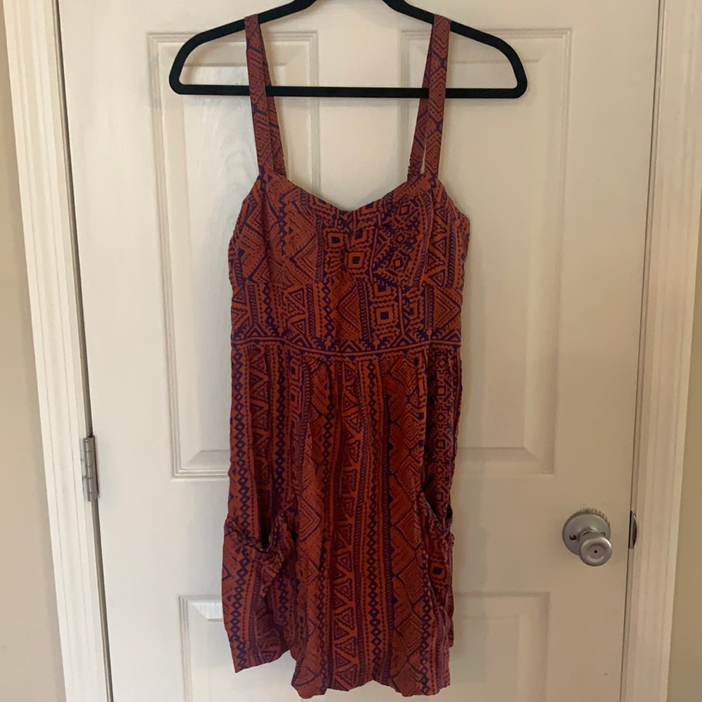 Size 10 American Eagle Tribal Print Dress